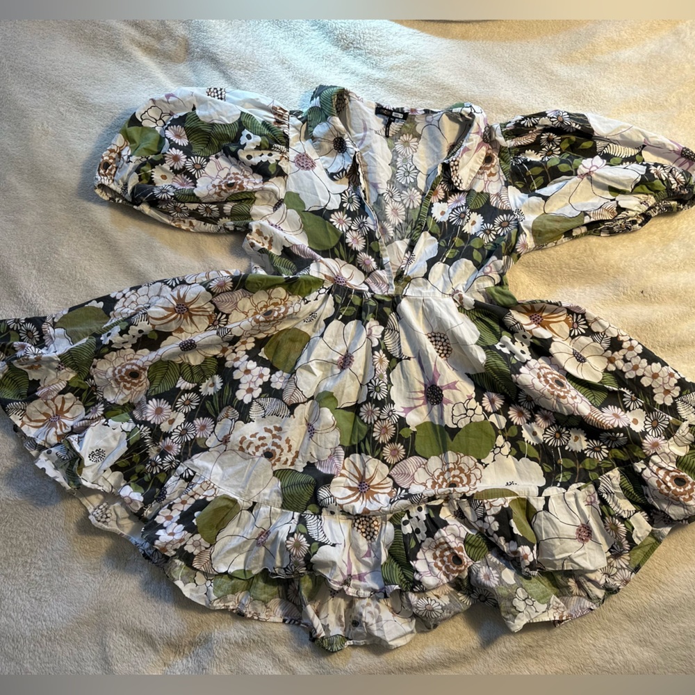 Maje Multicolor Floral Dress